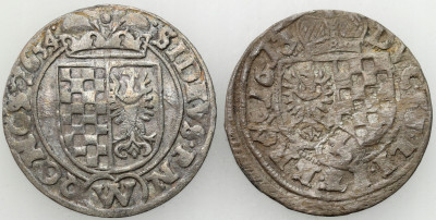 Śląsk. 3 krajcary 1613 i 1618 – 2 szt