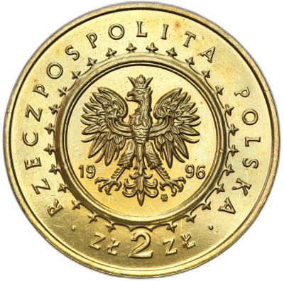 2 złote 1996 Zamek w Lidzbarku Warmińskim – RZADSZE