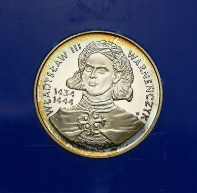200.000 złotych 1992 Warneńczyk popiersie - SREBRO