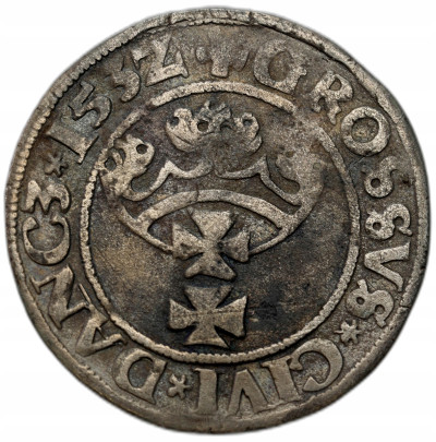 Zygmunt I Stary. Grosz 1532, Gdańsk