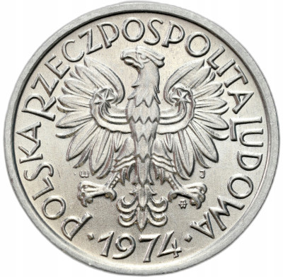 PRL. 2 złote 1974 Jagody – WYŚMIENITE