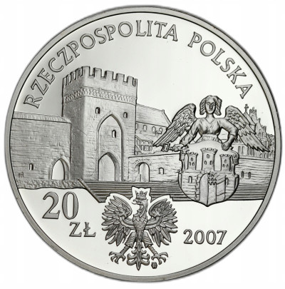 20 złotych 2007 Toruń – SREBRO
