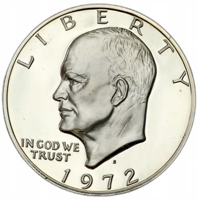 USA. 1 dolar 1972 Eisenhower – SREBRO