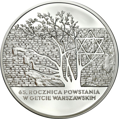 20 złotych 2008 Powstanie w Getcie Warszawskim – SREBRO