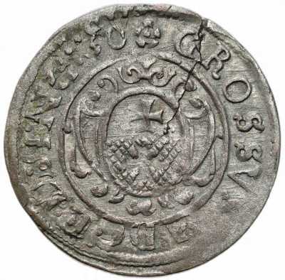 Gustaw II Adolf (1617–1632). Grosz 1630, Elbląg