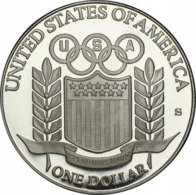 USA 1 dolar 1992 Igrzyska w Barcelonie – SREBRO