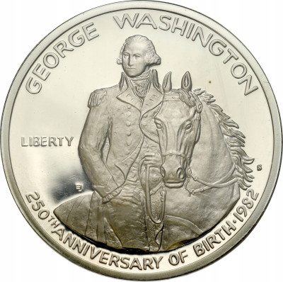 USA. 1/2 dolara 1982 George Washington – SREBRO