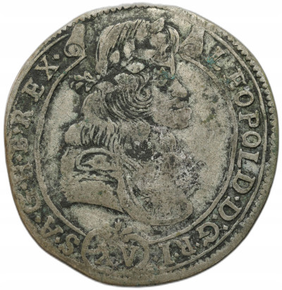 Węgry, Leopold I (1658-1705). 15 krajcarów 1686, Kremnica