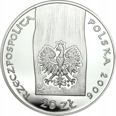 20 złotych 2006 Haczów / kościół w Haczowie – SREBRO