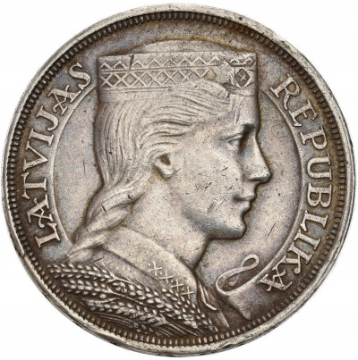 Łotwa. 5 lati 1931 – SREBRO
