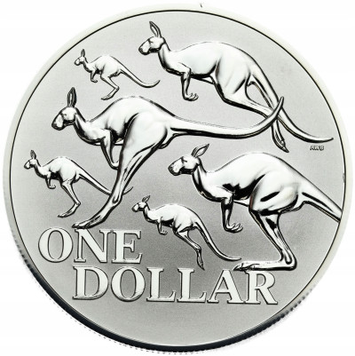 Australia 1 dolar 2020 Kangur australijski SREBRO uncja