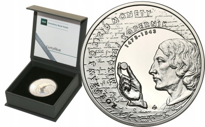 10 złotych 2017 Mikołaj Kopernik - SREBRO