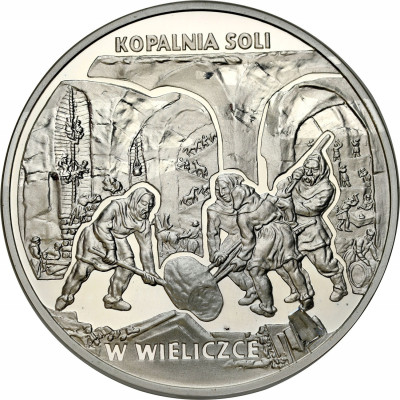20 złotych 2001 Wieliczka kopalnia soli – SREBRO