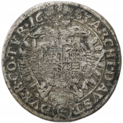 Austria, Leopold I (1657-1705). 15 krajcarów 1663 CA, Wiedeń