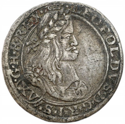 Austria, Leopold I (1657-1705). 15 krajcarów 1663 CA, Wiedeń