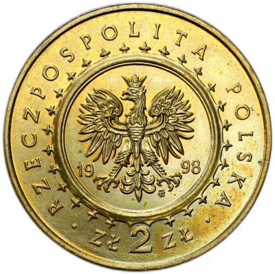 2 złote 1998, Zamek w Kórniku – PIĘKNE
