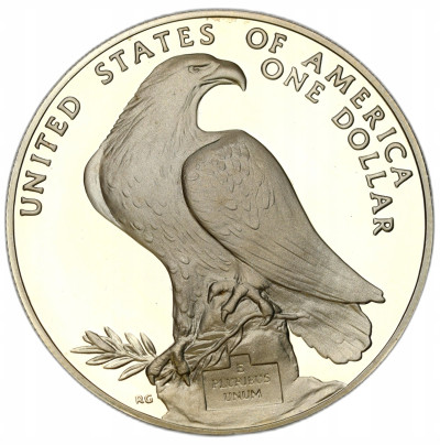 USA. 1 dolar 1984 S, Los Angeles Olimpiada – SREBRO