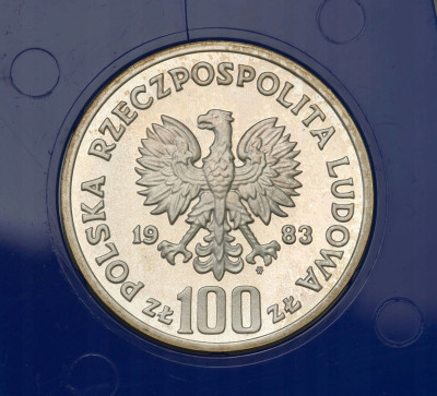 100 złotych 1983 Niedźwiedź – SREBRO