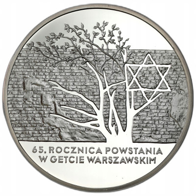20 złotych 2008 Powstanie w Getcie Warszawskim – SREBRO