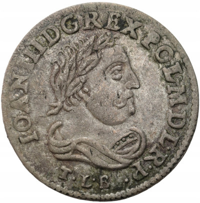 Jan III Sobieski. Szóstak (6 groszy) 1684 TLB, Bydgoszcz