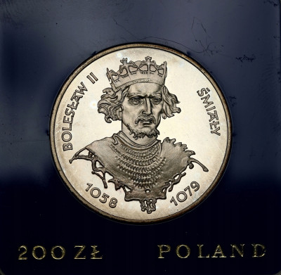 200 złotych 1981 Bolesław II Śmiały - SREBRO