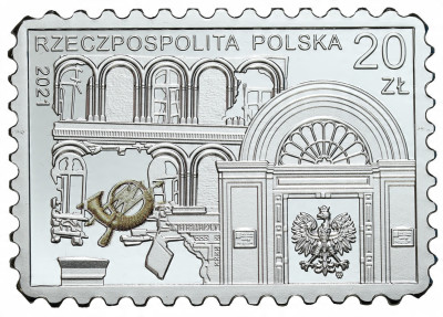 20 złotych 2021 - Obrona Poczty Gdańskiej