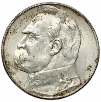 II RP. 5 złotych 1938 Piłsudski - RZADSZY ROCZNIK