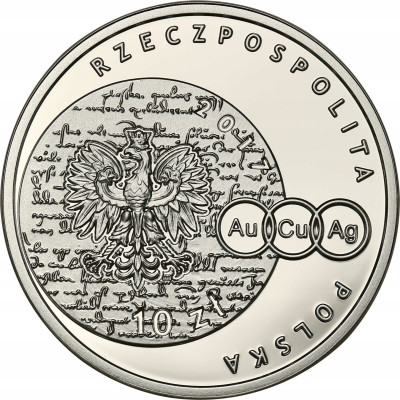 10 złotych 2017 Mikołaj Kopernik - SREBRO