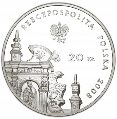20 złotych 2008 Kazimierz Dolny – SREBRO