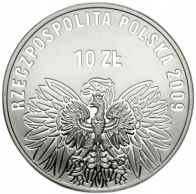 10 złotych 2009 Solidarność Jan Paweł II – SREBRO
