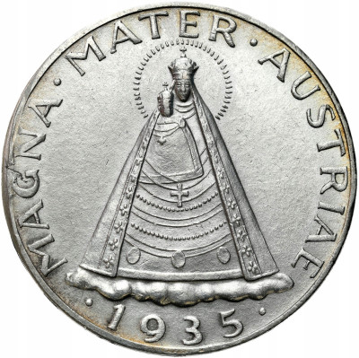 Austria. 5 szylingów 1935, Wiedeń – SREBRO