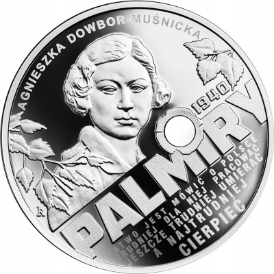 10 złotych 2020 - Katyń - Palmiry 1940