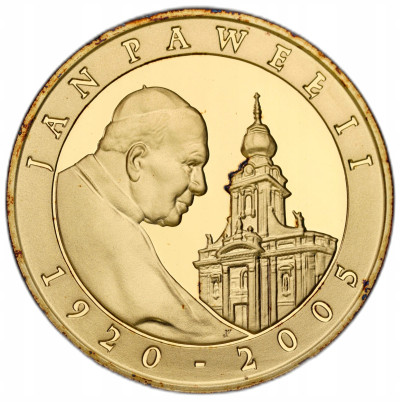10 złotych 2005 Jan Paweł II plater – SREBRO