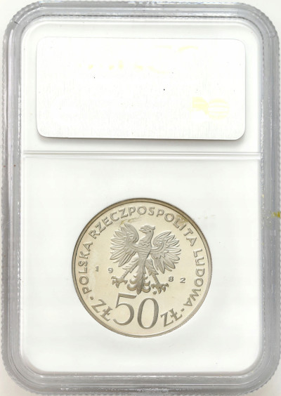 50 złotych 1982 Bolesław III Krzywousty NGC PF69 ULTRA CAMEO - LUSTRZANKA