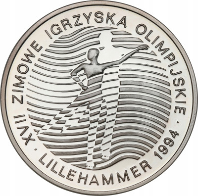 300.000 złotych 1993, XVII Zimowe Igrzyska Olimpijskie - Lillehammer 1994