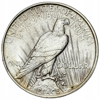 USA - Liberty 1 dolar 1924 Peace, Filadelfia – SREBRO