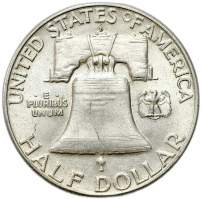 USA. 1/2 dolara 1963, Franklin – SREBRO