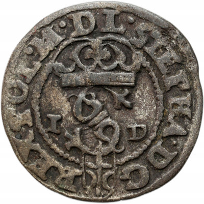 Stefan Batory. Szeląg 1585 NH, Olkusz