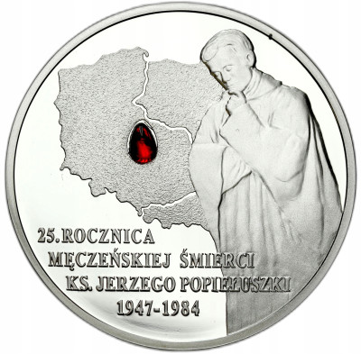 10 złotych 2009 Jerzy Popiełuszko – SREBRO