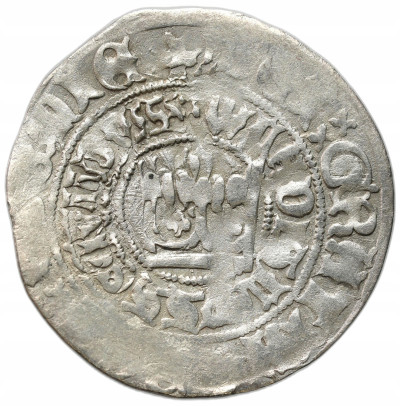 Czechy. Władysław II Jagiellończyk. Grosz praski bez daty, Kutná Hora