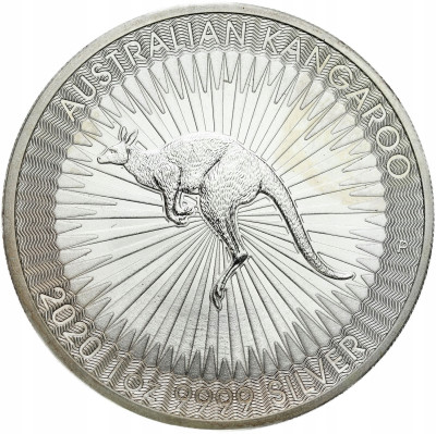 Australia 1 dolar 2020 Kangur australijski SREBRO uncja