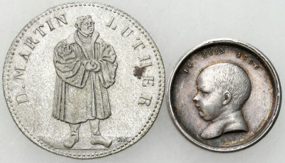 Niemcy, Francja. Medale, SREBRO – 2 szt