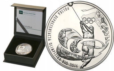 10 złotych 2016 Polska Reprezentacja w Rio
