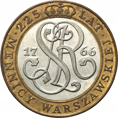 20.000 złotych 1991, 225 lat Mennicy