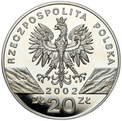 20 złotych 2002, Żółw Błotny – SREBRO