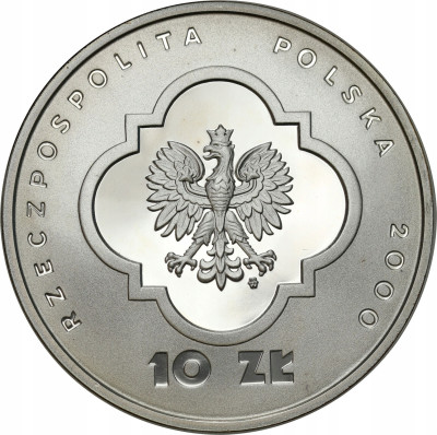 10 złotych 2000 Wielki Jubileusz – SREBRO