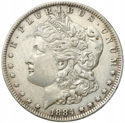 USA. 1 dolar 1884 O, Nowy Orlean – SREBRO