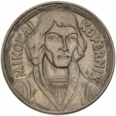 PRL. 10 złotych 1968 Kopernik – BARDZO ŁADNY