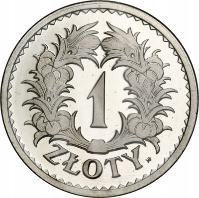 Kopia monety próbnej nr P127 - mosiądz