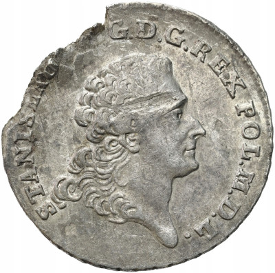 Stanisław August Poniatowski. Dwuzłotówka (8 groszy) 1767 FS, Warszawa
